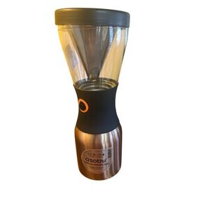 Asobu Portable Cold Brew Coffee Maker Copper Vacuum Insulated 34oz